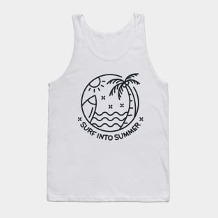 Surf Into Summer Tank Top